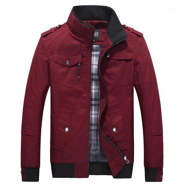 2020 casual men's bomber jacket spring army jacket black men coats winter male outerwear autumn overcoat 5xl1, Black;brown
2020 casual men's bomber jacket spring army jacket black men coats winter male outerwear autumn overcoat 5xl1, Black;brown