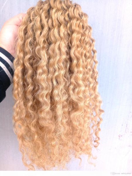 new arrive brazilian human virgin remy curly hair extensions dark blonde 27# color hair weft 2-3bundles for full head, Black
new arrive brazilian human virgin remy curly hair extensions dark blonde 27# color hair weft 2-3bundles for full head, Black
