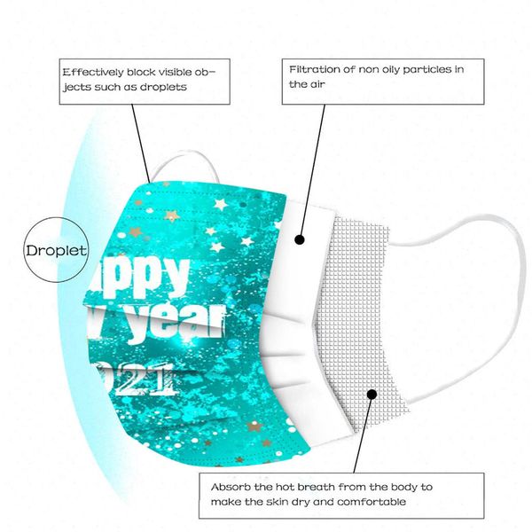 2021 unisexo mscara fast delivery masque headband 50pcs happy new years disposable three layer breathable face masks wmtlmi xhhair
2021 unisexo mscara fast delivery masque headband 50pcs happy new years disposable three layer breathable face masks wmtlmi xhhair