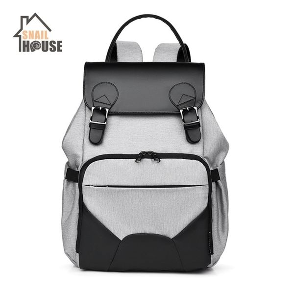 snailhouse multi-function mummy bag large capacity mother baby backpack nappy bags baby supplies milk bottle baby mom diaper bag 201120
snailhouse multi-function mummy bag large capacity mother baby backpack nappy bags baby supplies milk bottle baby mom diaper bag 201120