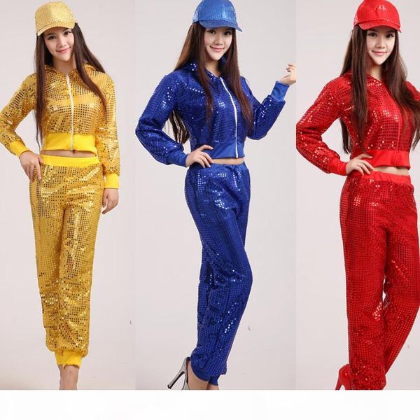 women modern sequined hip hop dancing +pants costume men party performance dancewear jazz dance clothing outfits, Black;red
women modern sequined hip hop dancing +pants costume men party performance dancewear jazz dance clothing outfits, Black;red