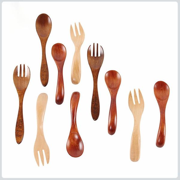 spoons 5pcs/lot short handle wooden dessert 11-14cm wood ice cream fork eco-friendly japanese design kitchenware for eating
spoons 5pcs/lot short handle wooden dessert 11-14cm wood ice cream fork eco-friendly japanese design kitchenware for eating