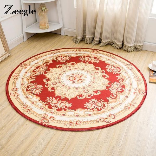 zeegle jacquard round carpet for living room anti-slip computer chair floor mat coffee table area rug soft kids bedroom carpets1
zeegle jacquard round carpet for living room anti-slip computer chair floor mat coffee table area rug soft kids bedroom carpets1