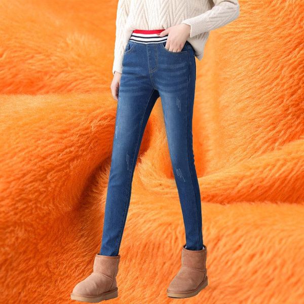 women's jeans #3107 winter denim womens blue black warm ladies elastic waist skinny velvet ankle-length slim stretch
women's jeans #3107 winter denim womens blue black warm ladies elastic waist skinny velvet ankle-length slim stretch