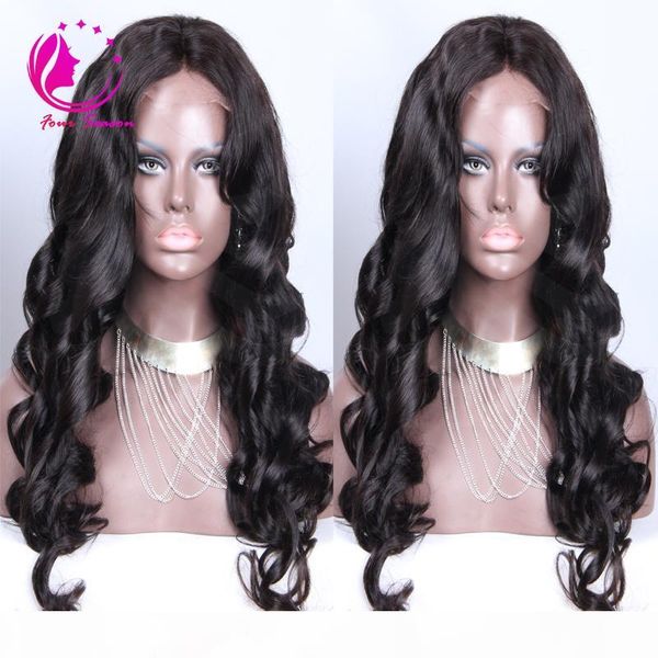 100% glueless brazilian remy human hair lace front wigs body wave for black women bleached knots ing, Black;brown
100% glueless brazilian remy human hair lace front wigs body wave for black women bleached knots ing, Black;brown