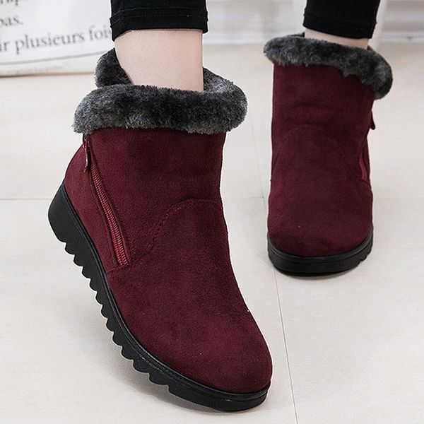 bomlight rome platform shoes winter thick fur mother shoe woman ankle boots convenient zipper design snow boot 2020 zapatillas, Black
bomlight rome platform shoes winter thick fur mother shoe woman ankle boots convenient zipper design snow boot 2020 zapatillas, Black