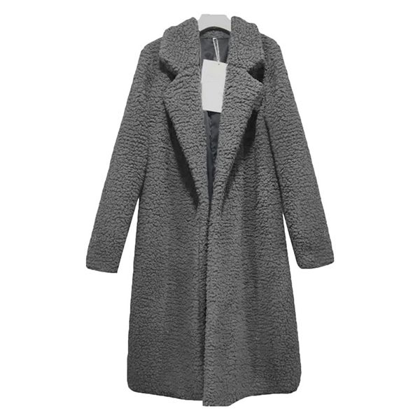 autumn women coat thin fashion solid plus size wool blend white long coat 3xl vintage turn down collar streetwear coats y1126, Black
autumn women coat thin fashion solid plus size wool blend white long coat 3xl vintage turn down collar streetwear coats y1126, Black
