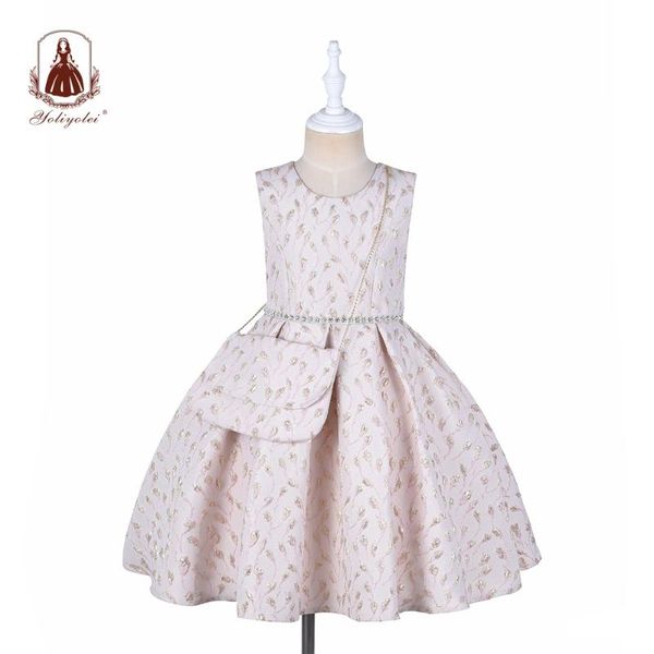 yoliyolei new design ball gown girls dresses with bag sleeveless princess wedding embroidery autumn child clothes for kids, Red;yellow
yoliyolei new design ball gown girls dresses with bag sleeveless princess wedding embroidery autumn child clothes for kids, Red;yellow