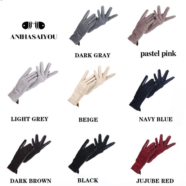 touch color embroidery good quality suede genuine leather 50% women's gloves -outlette1g
touch color embroidery good quality suede genuine leather 50% women's gloves -outlette1g