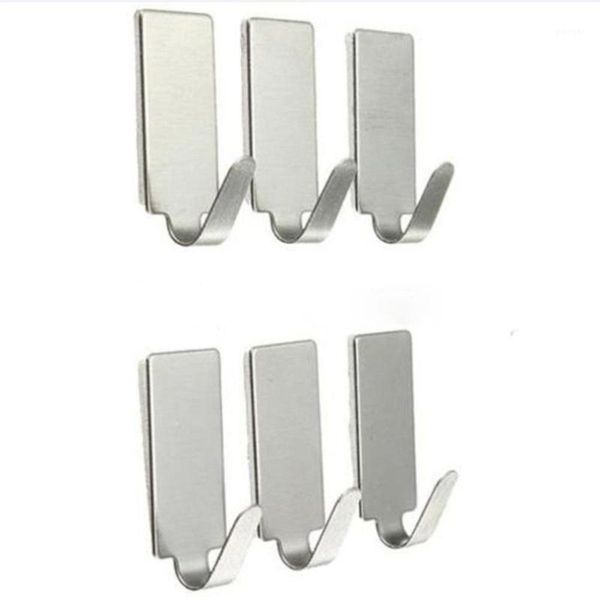 hooks & rails 2021 6pcs self adhesive strong hanger home wall door stainless steel holder hook for kitchen bathroom1
hooks & rails 2021 6pcs self adhesive strong hanger home wall door stainless steel holder hook for kitchen bathroom1