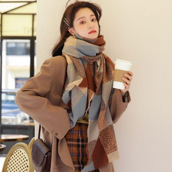 scarves scarf classic shawl thick autumn and winter warmth echarpe femme foulard bufanda mujer chusta sciarpa, Blue;gray
scarves scarf classic shawl thick autumn and winter warmth echarpe femme foulard bufanda mujer chusta sciarpa, Blue;gray