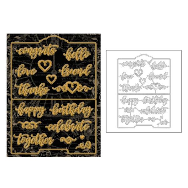 2020 new together celebrate happy birthday english word metal cutting dies for scrapbooking foil card paper making no stamps 1019
2020 new together celebrate happy birthday english word metal cutting dies for scrapbooking foil card paper making no stamps 1019