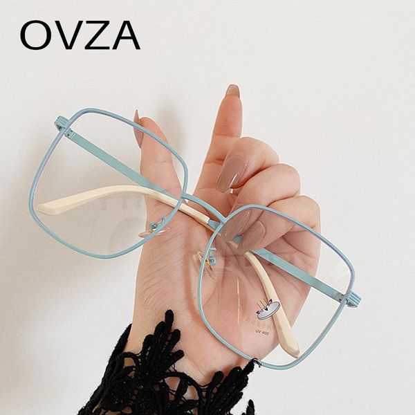 sunglasses ovza oversized anti blue light glasses men fashion women eyeglass frame big square metal s5087, White;black
sunglasses ovza oversized anti blue light glasses men fashion women eyeglass frame big square metal s5087, White;black
