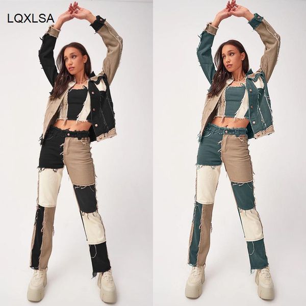waatfaak brown patchwork jeans grunge 90s aestietic streetwear hippie contrast stitch blue jeans pants high waist casual 2021
waatfaak brown patchwork jeans grunge 90s aestietic streetwear hippie contrast stitch blue jeans pants high waist casual 2021