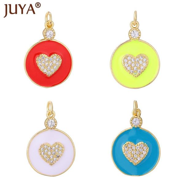 charms diy sweet heart cubic zirconia pendant for girls handmade jewelry accessories supplies enamel pendants necklace, Bronze;silver
charms diy sweet heart cubic zirconia pendant for girls handmade jewelry accessories supplies enamel pendants necklace, Bronze;silver