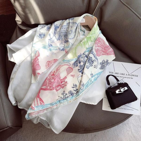 scarves royalmaybe fashion retro carriage pattern big square scarf silk female versatile tooling professional, Blue;gray
scarves royalmaybe fashion retro carriage pattern big square scarf silk female versatile tooling professional, Blue;gray