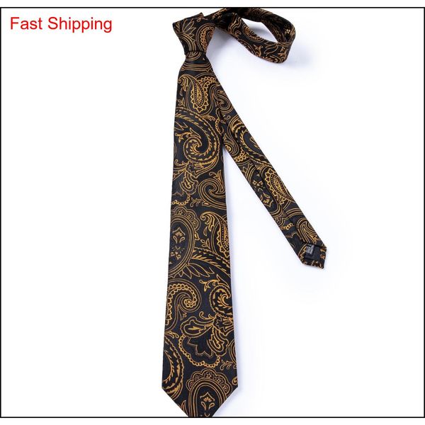fast shipping silk tie set black gold paisley men's wholesale classic jacquard woven necktie pocket square cufflink qylchv nana_shop, Black;blue
fast shipping silk tie set black gold paisley men's wholesale classic jacquard woven necktie pocket square cufflink qylchv nana_shop, Black;blue