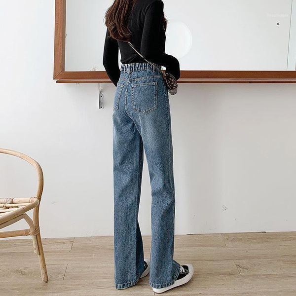 women's jeans high waisted woman denim wide leg pants women vintage button loose straight mom baggy cargo fall 20211, Blue
women's jeans high waisted woman denim wide leg pants women vintage button loose straight mom baggy cargo fall 20211, Blue