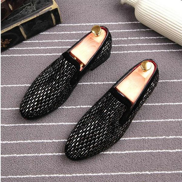 2020 full shining driving lazy shoes mens formal dress shoes soft sole slip-on loafers big size party casual a52-82, Black
2020 full shining driving lazy shoes mens formal dress shoes soft sole slip-on loafers big size party casual a52-82, Black