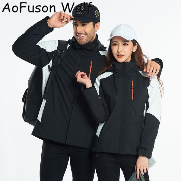 skiing jackets outdoor hiking jacket 2 in 1 detachable inner layer plus velvet waterproof windproof winter warm coat women men sports clothe
skiing jackets outdoor hiking jacket 2 in 1 detachable inner layer plus velvet waterproof windproof winter warm coat women men sports clothe