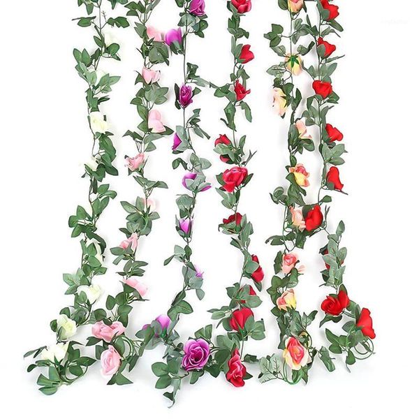 decorative flowers & wreaths 220cm artificial flower vines wedding decor 16 rose fake rattan string garden hanging garland silk plant leaf1
decorative flowers & wreaths 220cm artificial flower vines wedding decor 16 rose fake rattan string garden hanging garland silk plant leaf1