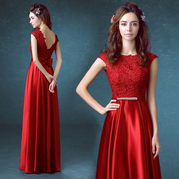 robe de soiree 2021 a-line scoop design silk lace elegant evening dresses vestido de festa banquet formal party prom dresses, Black;red
robe de soiree 2021 a-line scoop design silk lace elegant evening dresses vestido de festa banquet formal party prom dresses, Black;red