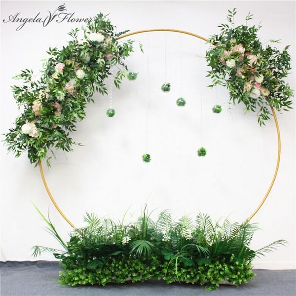 decorative flowers & wreaths hi-q handmade party event wedding backdrop iron arch decor artificial pink with green leaf road lead flower row
decorative flowers & wreaths hi-q handmade party event wedding backdrop iron arch decor artificial pink with green leaf road lead flower row