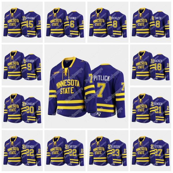 minnesota state mavericks flyers college hockey jersey tyler pitlick casey nelson brett stern ryan carter david backes nathan smith, Black;red
minnesota state mavericks flyers college hockey jersey tyler pitlick casey nelson brett stern ryan carter david backes nathan smith, Black;red