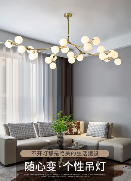 post modern led chandelier fission branches style glass balls ceiling lamp living room dining room bedroom lighting fixtures
post modern led chandelier fission branches style glass balls ceiling lamp living room dining room bedroom lighting fixtures