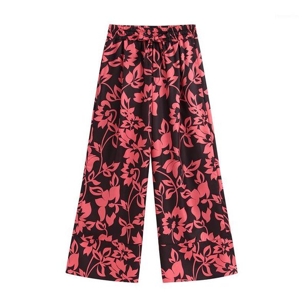 women's pants & capris stylish chic flower print wide leg women's vintage pockets zipper female ankle trousers mujer 20211, Black;white
women's pants & capris stylish chic flower print wide leg women's vintage pockets zipper female ankle trousers mujer 20211, Black;white