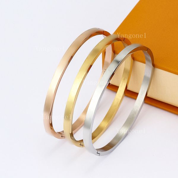 2022 wholesale design bangle stainless steel gold buckle bracelet fashion jewelry men and women bracelets gift, Black
2022 wholesale design bangle stainless steel gold buckle bracelet fashion jewelry men and women bracelets gift, Black