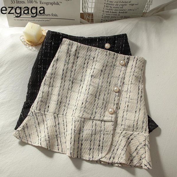 skirts ezgaga mini plaid women autumn chic a-line temperament button female bodycon office lady mermaid skirt elegant, Black
skirts ezgaga mini plaid women autumn chic a-line temperament button female bodycon office lady mermaid skirt elegant, Black