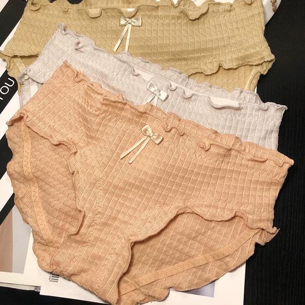 women's panties simplicity comfortable cotton briefs lace bowknot middle underpants girl knickers student, Black;pink
women's panties simplicity comfortable cotton briefs lace bowknot middle underpants girl knickers student, Black;pink