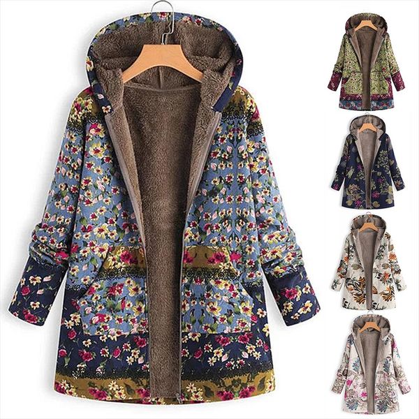 пальто женщин зима теплая outwear цветочные печати с капюшоном карманы vintage негабаритные женский пальто женские вскользь outwear plus siz, Black
пальто женщин зима теплая outwear цветочные печати с капюшоном карманы vintage негабаритные женский пальто женские вскользь outwear plus siz, Black