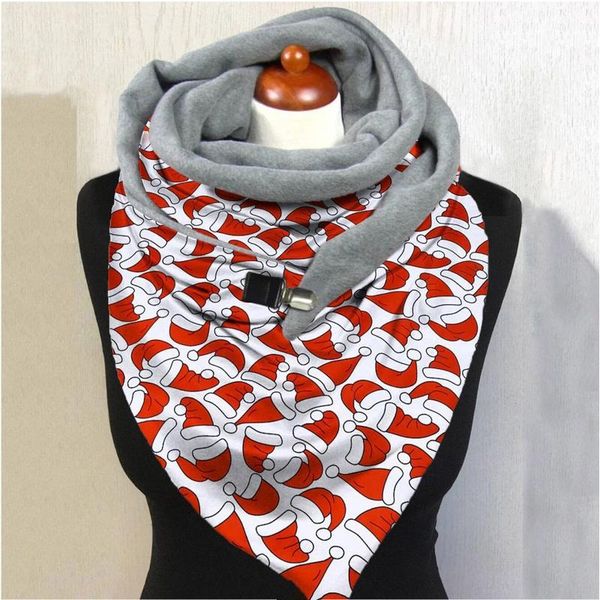 winter warm large scarf christmas santa snowman blanket shawl wrap with clip d08e, Blue;gray
winter warm large scarf christmas santa snowman blanket shawl wrap with clip d08e, Blue;gray
