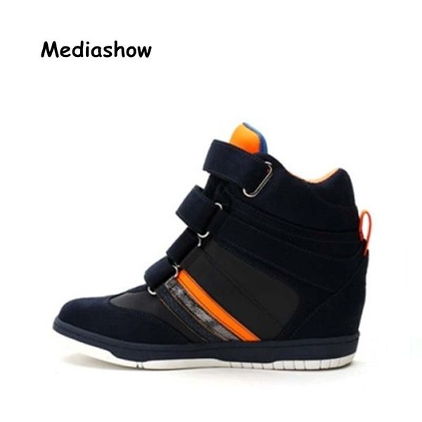 autumn women casual shoes platform lace up increasing wedges sneakers suede leather shoes woman breathable high shoes y200424, Black
autumn women casual shoes platform lace up increasing wedges sneakers suede leather shoes woman breathable high shoes y200424, Black