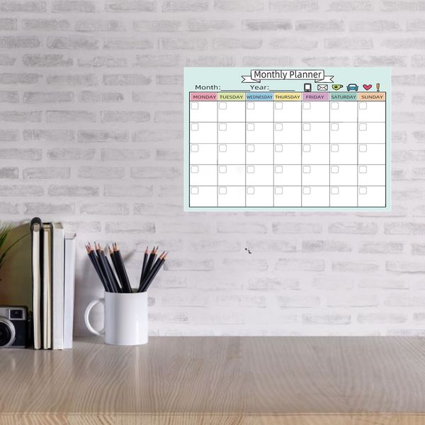 2020 new magnetic calendars monthly weekly planner dry erase calendar school/office supplies
2020 new magnetic calendars monthly weekly planner dry erase calendar school/office supplies