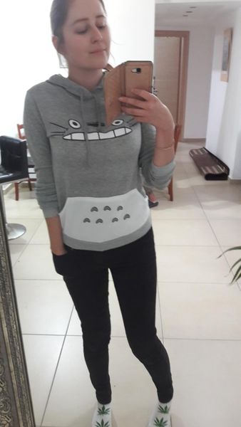 2020 new cartoon totoro women man couple hoodies sweatshirts kawaii harajuku cute pullover korean japanese anime, Black
2020 new cartoon totoro women man couple hoodies sweatshirts kawaii harajuku cute pullover korean japanese anime, Black
