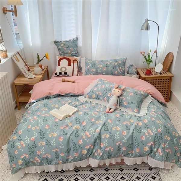 girls floral 4pcs bedding sets soft blue 100% cotton pink floral duvet cover with 1 bed sheet 2 pillowcases french garden style1
girls floral 4pcs bedding sets soft blue 100% cotton pink floral duvet cover with 1 bed sheet 2 pillowcases french garden style1