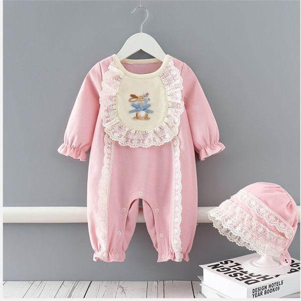 wholesale 2021 spring new baby girl easter romper rabbit pink long sleeve one piece jumpsuit + cap newborn clothes pajama e9105, Blue
wholesale 2021 spring new baby girl easter romper rabbit pink long sleeve one piece jumpsuit + cap newborn clothes pajama e9105, Blue