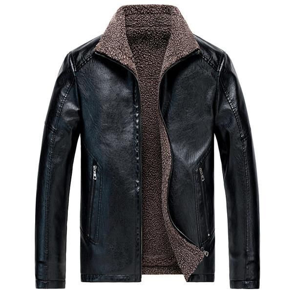 6xl men's pu jacket leather coat autumn slim fit faux leather motorcycle jackets male coats brand clothing, Black
6xl men's pu jacket leather coat autumn slim fit faux leather motorcycle jackets male coats brand clothing, Black