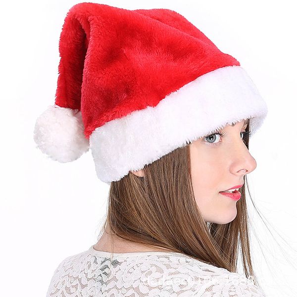 new selling santa claus hats to keep warm in winter, high-end plush adults/children, increase and thicken big balls, soft plush christm
new selling santa claus hats to keep warm in winter, high-end plush adults/children, increase and thicken big balls, soft plush christm