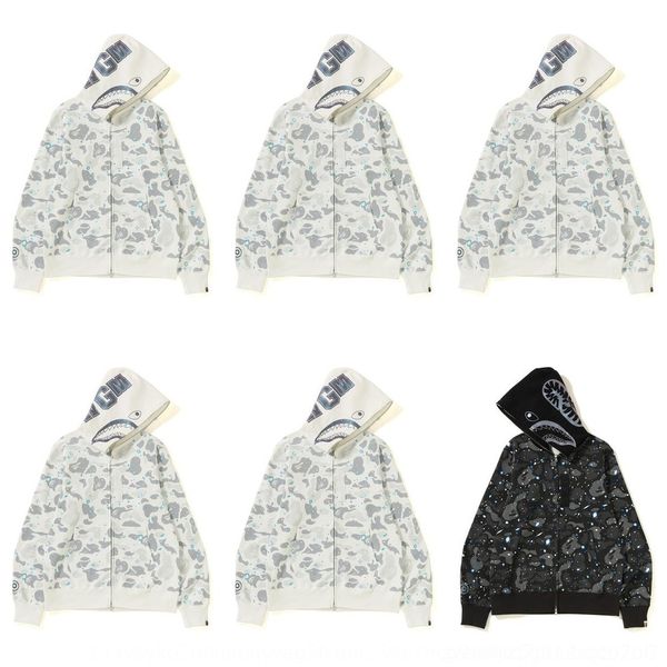 8w7hb tide hoodie quality shark hooded luminous starry sky camouflage sweater zipper high brand tide coat hoodie brand shark sweater luminou, Black
8w7hb tide hoodie quality shark hooded luminous starry sky camouflage sweater zipper high brand tide coat hoodie brand shark sweater luminou, Black