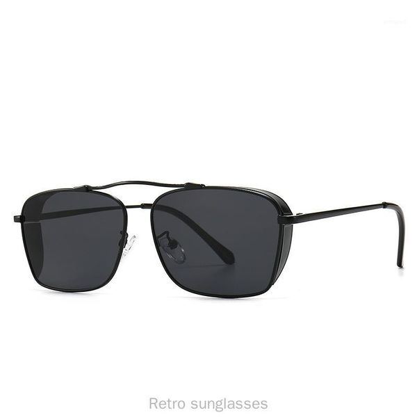 sunglasses oversize single bridge square for women 2021 sun glasses female vintage retro men black shades fml1, White;black
sunglasses oversize single bridge square for women 2021 sun glasses female vintage retro men black shades fml1, White;black