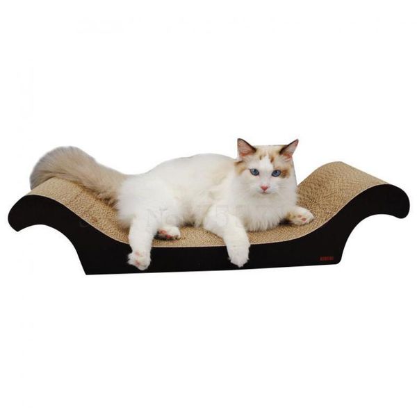 cat toys tiantian chaise longue scratch board claw grinding device corrugated sisal boa 
cat toys tiantian chaise longue scratch board claw grinding device corrugated sisal boa