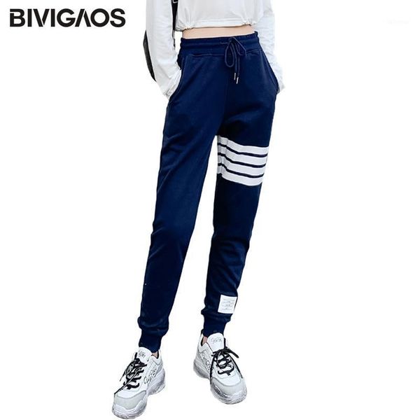 bivigaos four bars cotton gray sport pants women new korean casual sweatpants slim joggers pants spring autumn sweat1, Black;white
bivigaos four bars cotton gray sport pants women new korean casual sweatpants slim joggers pants spring autumn sweat1, Black;white
