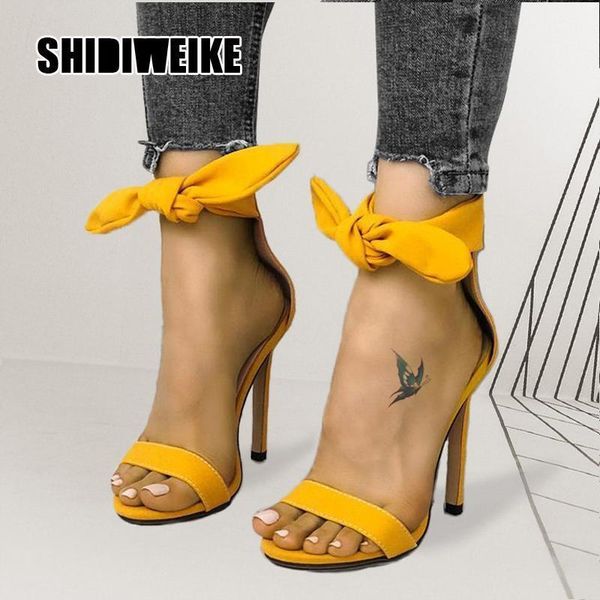 sandals charming women open toe ankle strap bow stiletto heel dress elegant wedding party shoes pumps high 11cm va5151, Black
sandals charming women open toe ankle strap bow stiletto heel dress elegant wedding party shoes pumps high 11cm va5151, Black