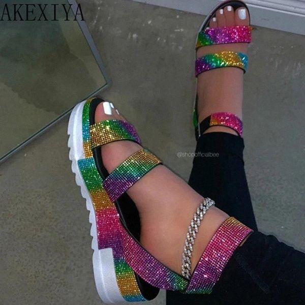 2021 summer sandals fashion rhinestone women's shoes open toe low heel outdoor sandals plus size 43 #uy1b, Black
2021 summer sandals fashion rhinestone women's shoes open toe low heel outdoor sandals plus size 43 #uy1b, Black