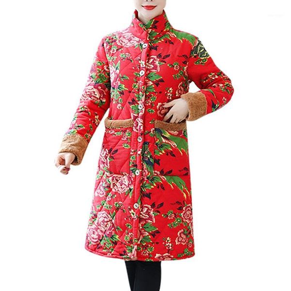 plus size womens winter jacket long outwear vintage floral print coat button pockets women coats women winter jackets and coats1, Black
plus size womens winter jacket long outwear vintage floral print coat button pockets women coats women winter jackets and coats1, Black