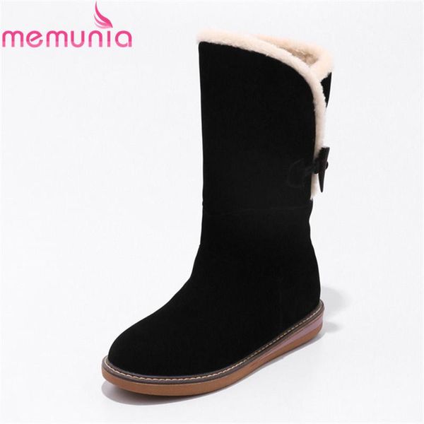 memunia 2020 new arrival winter mid calf boots round toe solid flat casual shoes womens slip on keep warm snow boots wholesale, Black
memunia 2020 new arrival winter mid calf boots round toe solid flat casual shoes womens slip on keep warm snow boots wholesale, Black